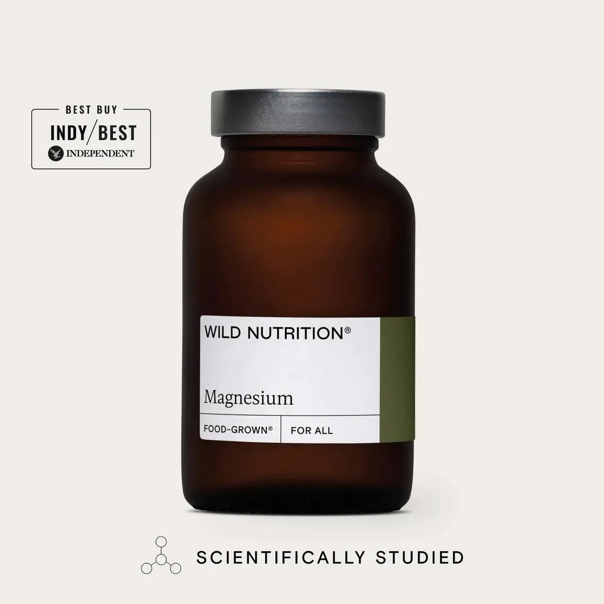 Food-Grown® Magnesium 60 capsules main image